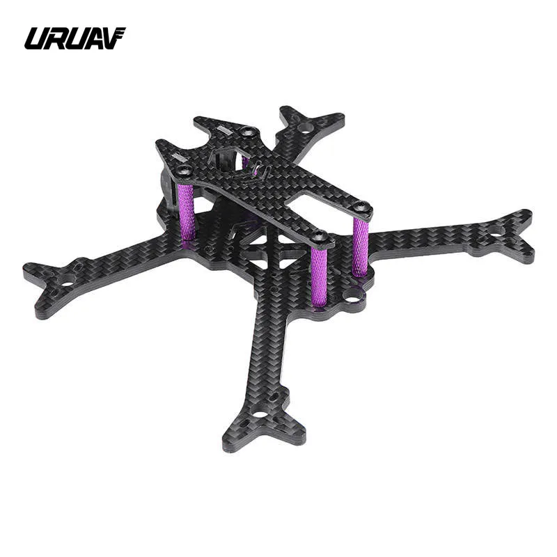 URUAV Owlet 145mm Micro 4mm Arm Carbon Fiber Frame Kit Support For RunCam Swift Camera RC Drone Part Accessories |