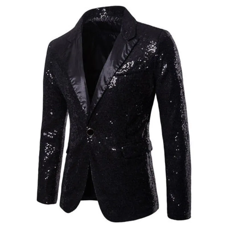Брендовые новые модные мужские блестки пайетки для выступления певца блейзеры для сцены костюм Клубная одежда куртка пальто