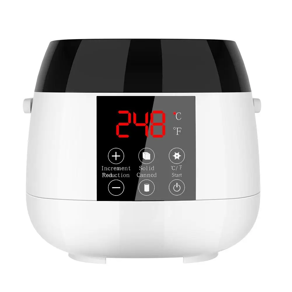 

500ML Professional LCD Display Warmer Wax Heater SPA Epilator Feet Paraffin Wax Rechargeable Machine Body Depilatory Hair Remova