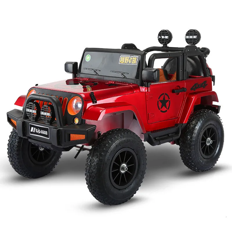 

Four-wheel Drive Kids Electric Cars Children Electric Car Ride On 1-5 Years Riding Toy Off-road Vehicle With Pneumatic Wheel