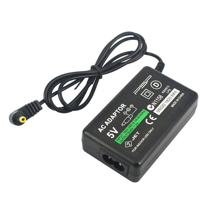 

US Plug 5V Home Wall Charger Power Supply AC Adapter for Sony PlayStation Portable PSP 1000 2000 3000 Charging Cable Cord