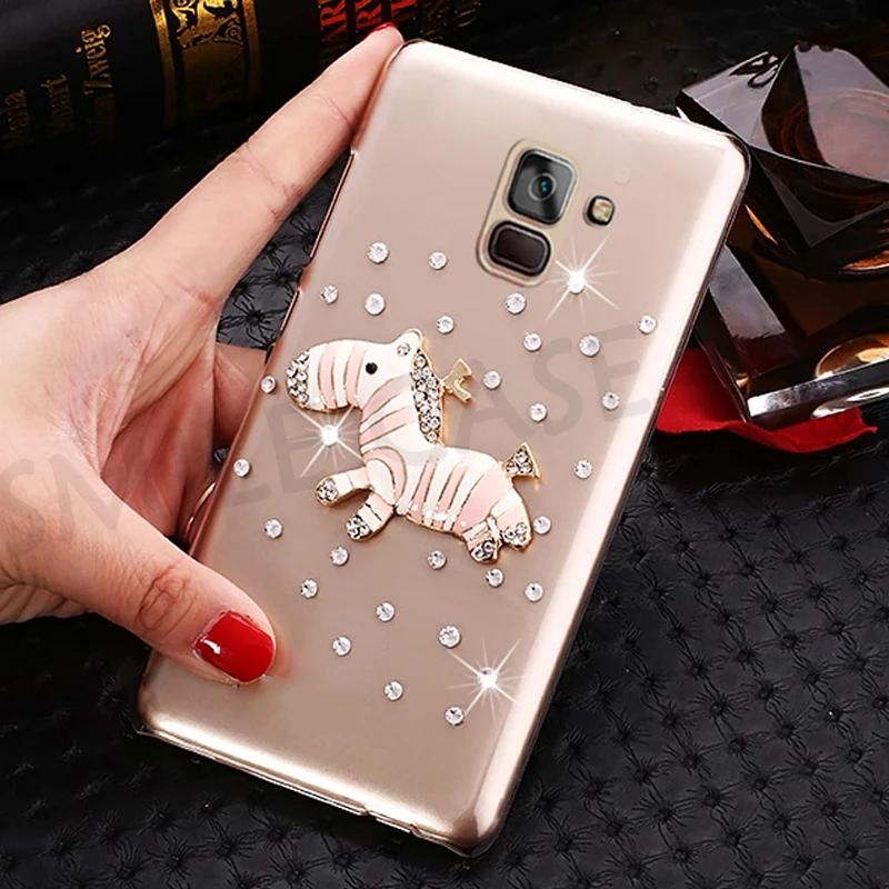 Чехол iSecret для Samsung Galaxy A6 A6s A7 A8 A9 2018 с блестящими стразами A3 A5 2017 Чехлы 2016|case for samsung