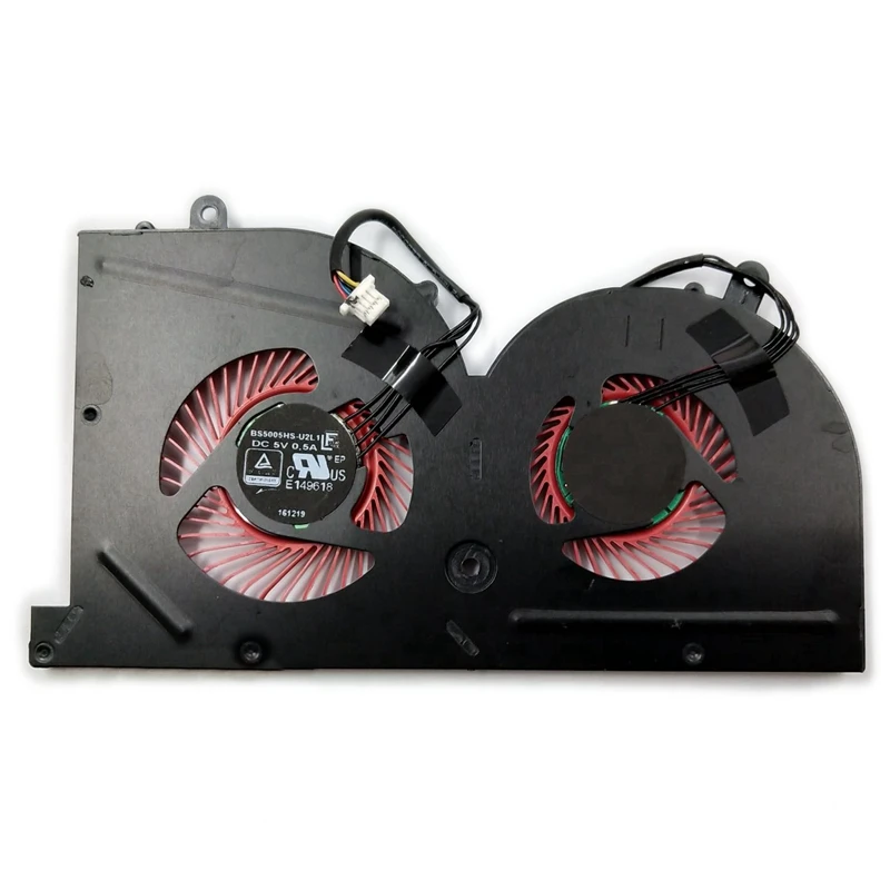 Новый Кулер для ноутбука MSI GS73 GS73VR MS 17B1 GS63VR GS63 Stealth Pro|Кулеры/вентиляторы/системы