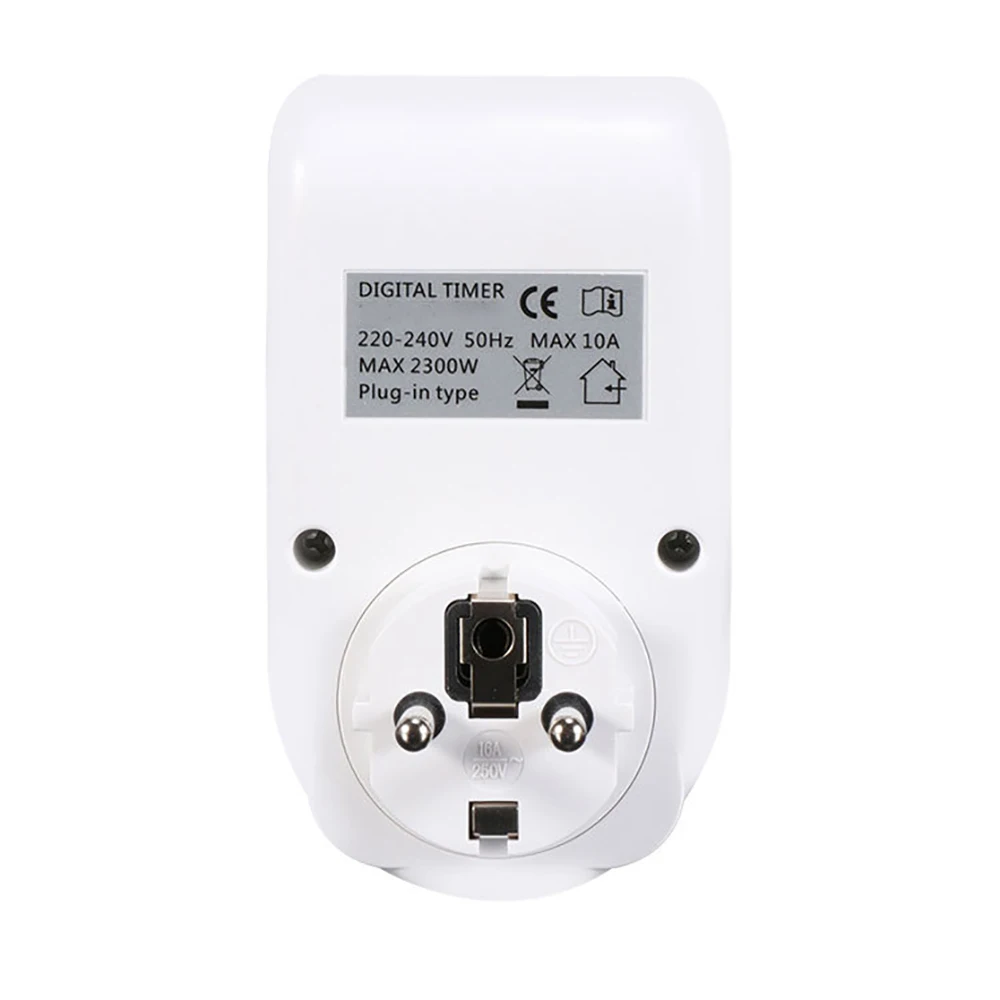 

Programmable Digital Timer Switch Smart Power Socket Energy Saving Clock/ On/ Off Time