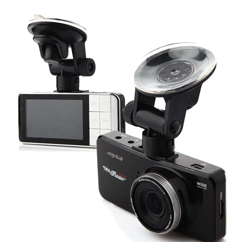 

Anytek AT66 2.45 " Car DVR Camera Full HD 1080P 170 Degree Lens Video Recorder WDR Dash Cam Driving Recording Car Detector