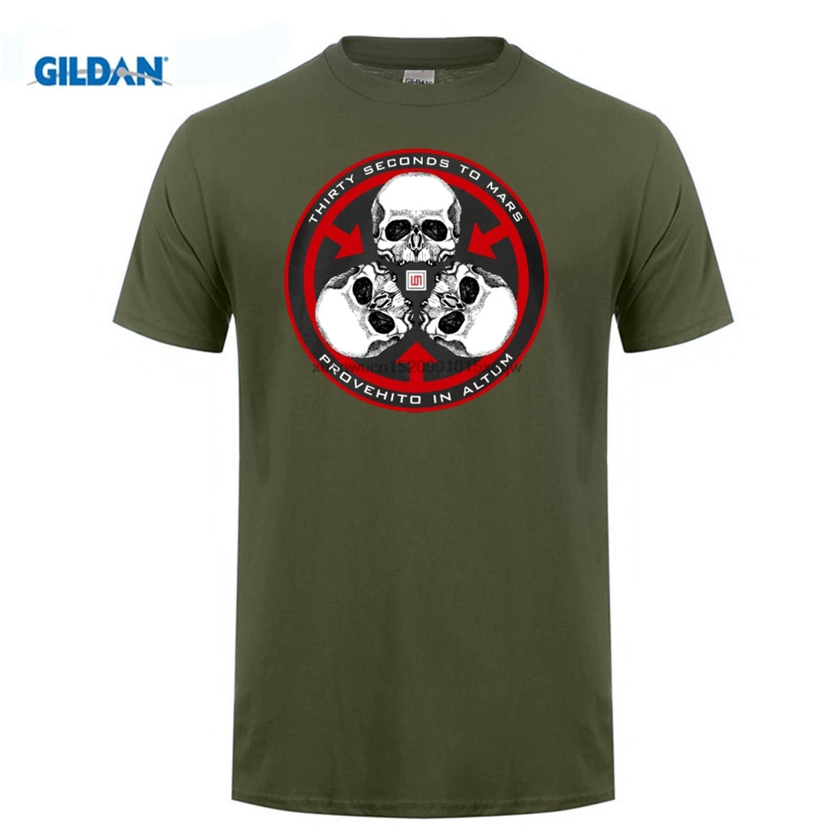 

GILDAN Homme 30 Seconds To Mars Ladie Crop T Shirt Interesting Humor Big Sizes Tee Shirts O Neck Cotton Simple Men Shirts