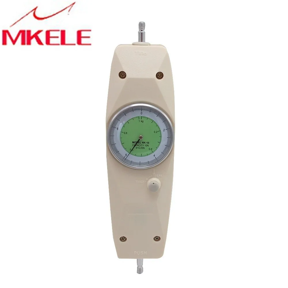 

NK-10 10N Rollenbank meter Analoge Push Pull Force Pointer Gauge Tester