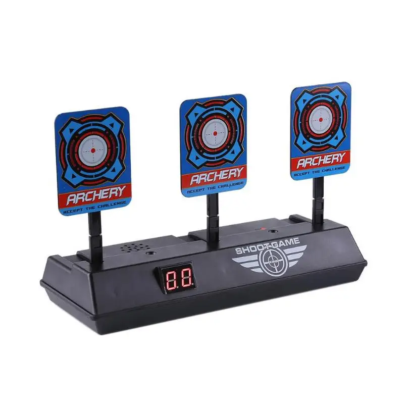 

Shooting Target Kids Sound Light Shoot Game High Accuracy Scoring Reset Electric Guns Target Accessories Party Fun Toys