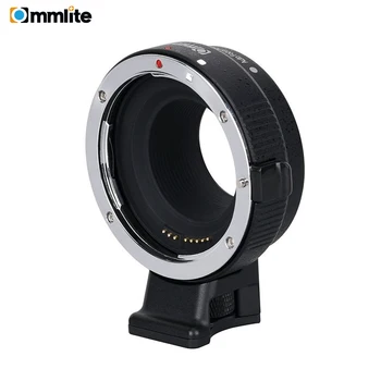 Commlite CM- EF-EOSM Electronic Auto Focus Lens adapter for Canon EF EF-S lens to EOS M EF-M M2 M3 M5 M6 M10 M50 M100 Cameras yixiang auto focus mount adapter ef nex for canon ef ef s lens to sony nex with is exact exposure drop shipping