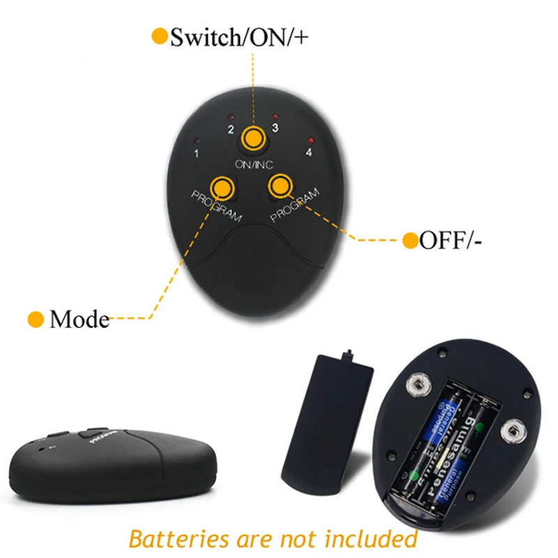  Wireless Muscle Stimulator EMS Stimulation Body Slimming Abdominal Muscle Exerciser Body Massager T