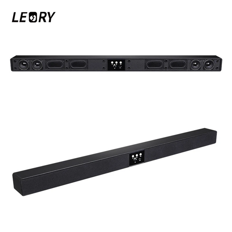 

LEORY H10 Remote Control bluetooth Sounbar Speaker Wall Mounted 8 Loudspeakers 100W 220V Home Theater Virtual Stereo Speaker