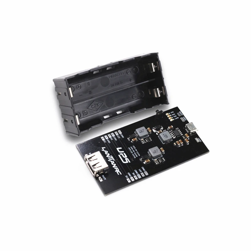 Аккумулятор 18650 Lipo 5 в 9 12 В модуль Упс с держателем батареи для радиоуправляемого