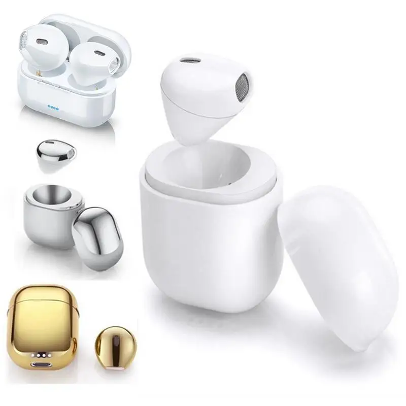 

TWS Wireless Mini Bluetooth Earphone Invisible Ear Bud Unilateral Binaural Stereo Portable Bluetooth Earphone With Charging Base