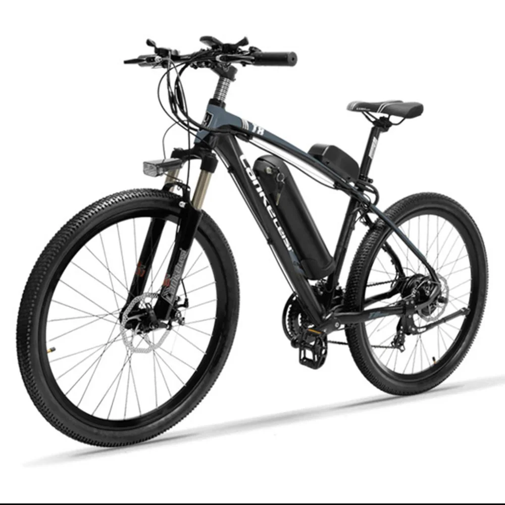 Clearance 26 Inch 48 V Electric Bicycle Lithium Battery 400 W High Speed Motor Lightweight 6061 Range 80-120 Km Framework Hydraulic Emtb 1