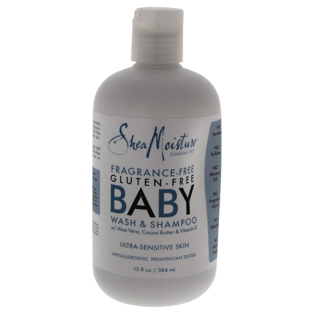 Fragrance Free & Gluten Free Baby Wash & Shampoo by Shea Moisture for