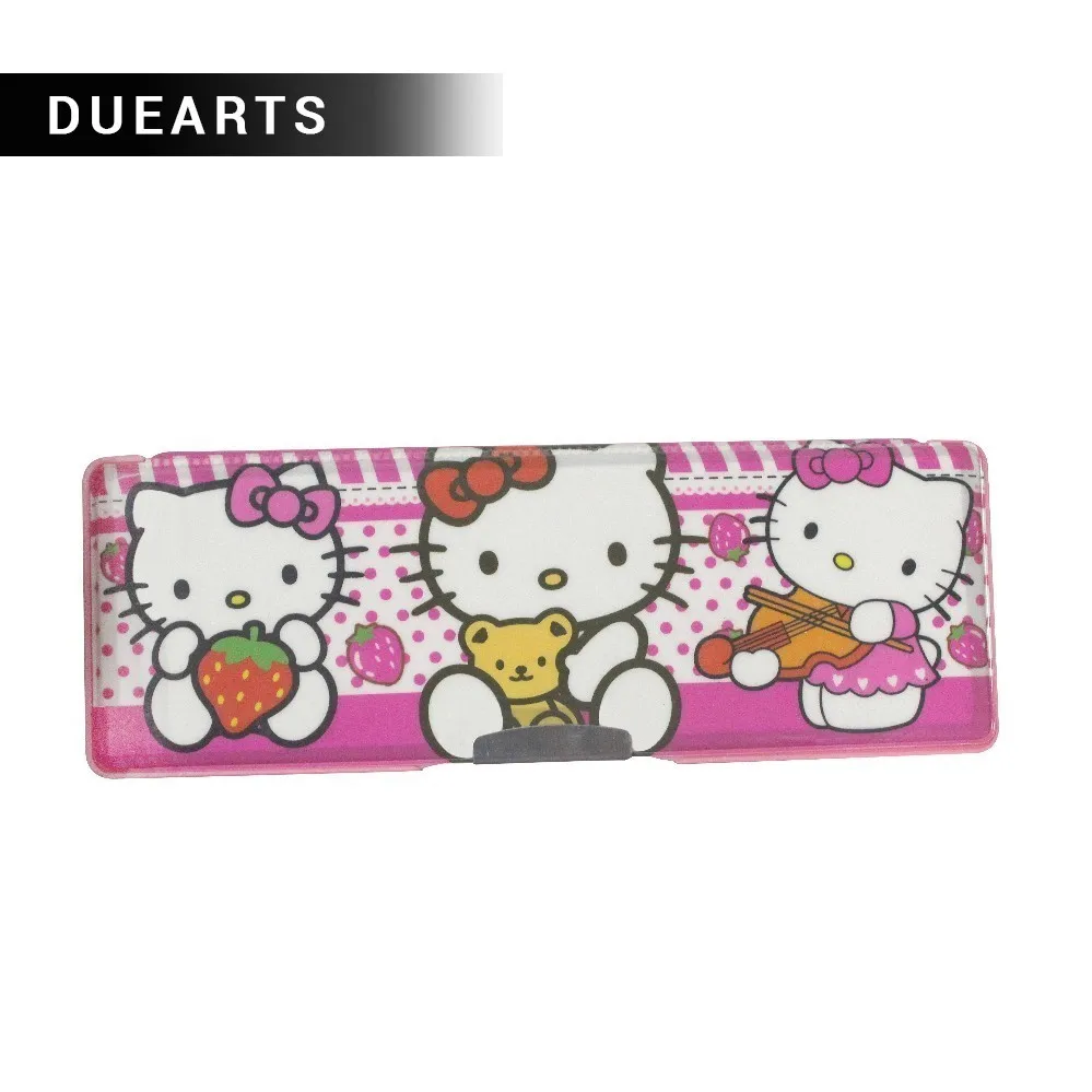 

GOOD Durable Multifunctional double open beautiful stationery box children primary school pencil case men women NEW Time limited