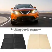Резиновый коврик 40*40 дюймов 8 мм Автомобильный сотовый пены звукоизоляция мертвящей автомобиля шумоизоляция коврик водостойкий автомобиль