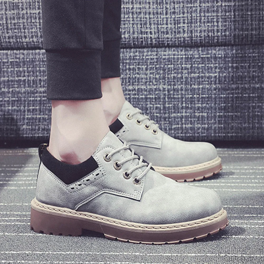 

Men Leather Shoes Casual New 2018 PU Leather Shoes Men Oxford Shoe Fashion Lace Up Business Shoes Sapatos