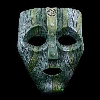 

The Mask Cameron Diaz Loki Halloween Resin Masks Jim Carrey Venetian The God Of Mischief Masquerade Replica Cosplay Costume Prop