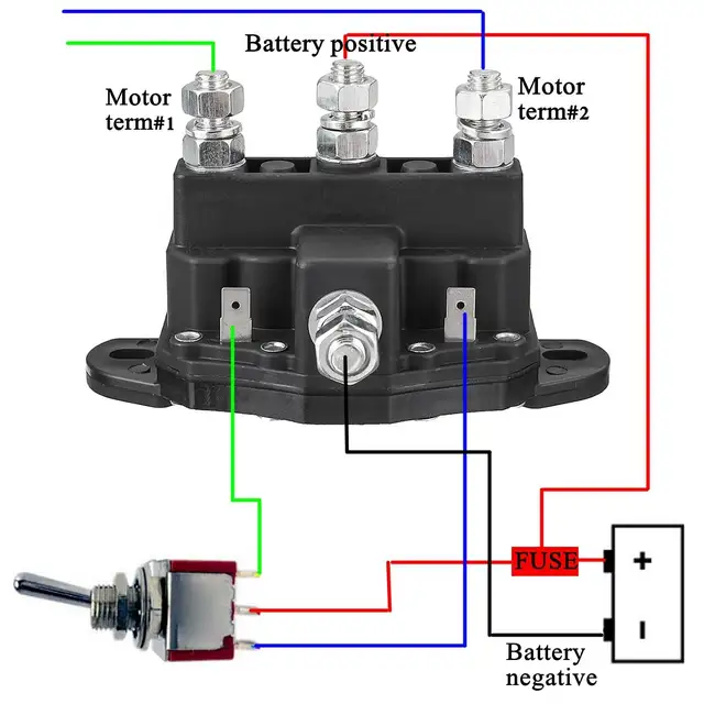 [DIAGRAM] Wiring Diagram 2 Relay Polarity Winch Control