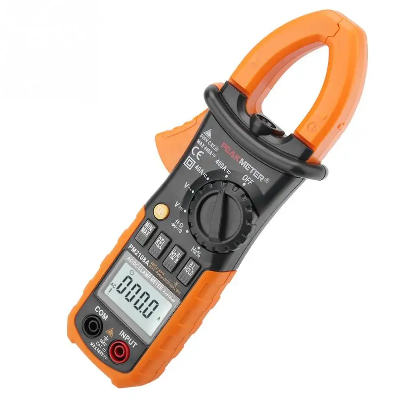 Цифровой тестер PEAKMETER PM2108A ручной измеритель напряжения сопротивления емкости