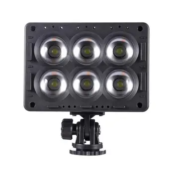 

T6-C Color Temperature Lighting Dimmable Video Light Lamp Camera Fill Light Lamp Photography Photo Light