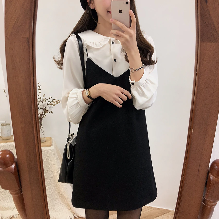 Offerte S XL Primavera robe femme casual Boho OL casual Senza Maniche dei vestiti Delle Donne Abiti Femminili vestiti di Vestito scollo a V bretelle Robe femme Vestido