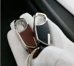Стильный кожаный для ключа от автомобиля брелок металлический ключ для авто кольцо многофункциональный инструмент ключ держатель для Lancia
