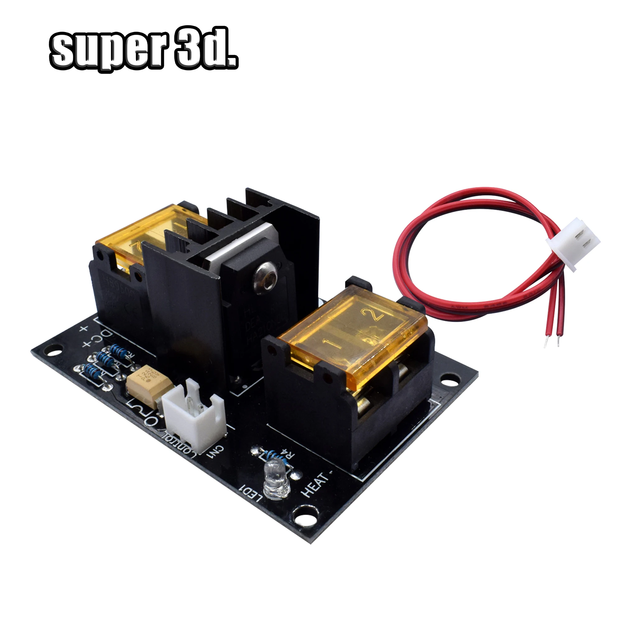3D طابعة ساخنة السرير الطاقة وحدة/مرتع MOSFET 30A التوسع وحدة Inc 2pin الرصاص مع كابل ل Anet A8 a6 A2 Ramps 1.4
