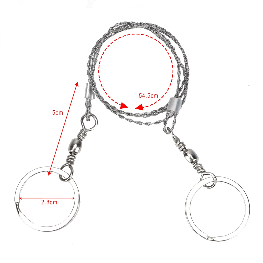 DIYWORK нержавеющая сталь открытый охота рыбы ручной инструмент ручка для резки Emergent выживания провода пилы