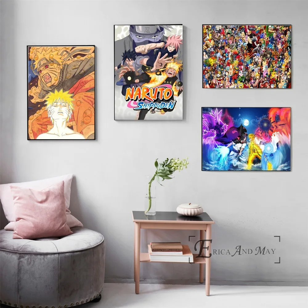 Superhero Characters Anime Canvas Poster Nordic Art Painting Modern Home Decor