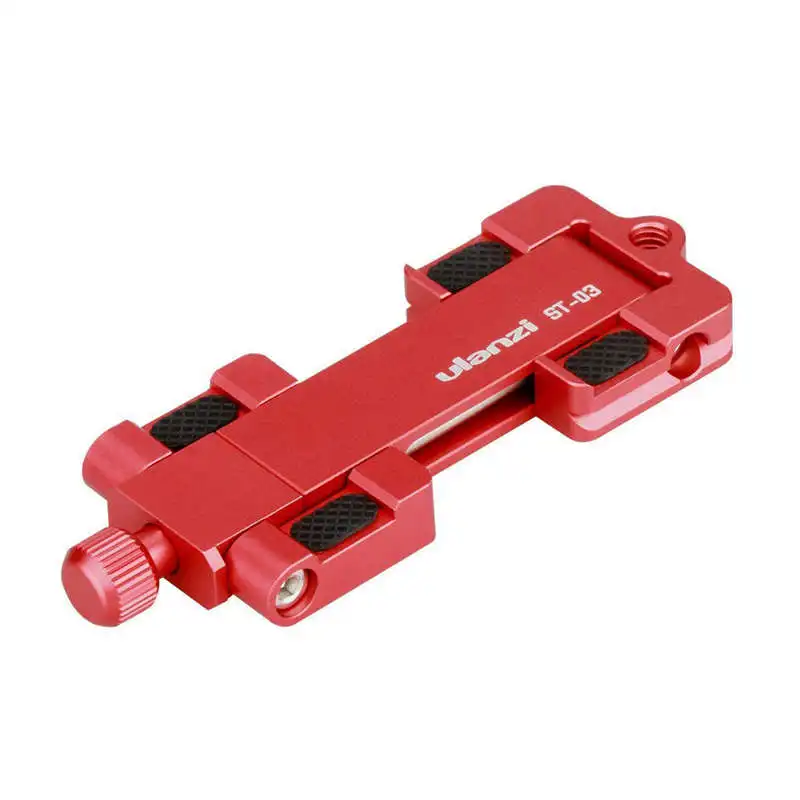 

CATS Ulanzi ST-03 Phone Tripod Mount Clamp Smartphone Holder Adapter with Cold Shoe for iPhone X 7 Sumsung Xiaomi BY-MM1 Led L