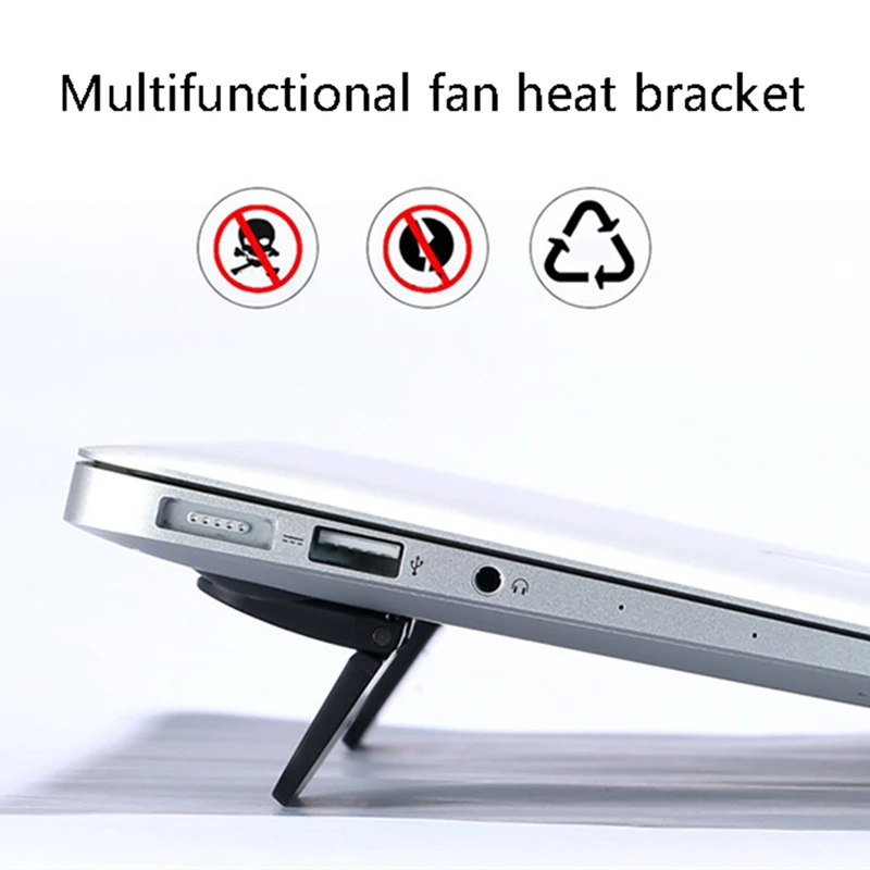 

Hot Notebook Cooling Bracket Laptop Stand Cooler Radiator Holder Foldable For MacBook Air Mac Book Pro Desk stand tablet Mount