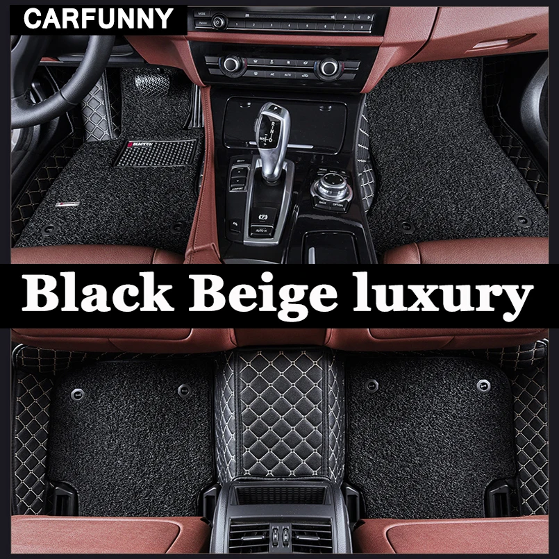 

CARFUNNY Car floor mats fit LHD hand drive and RHD hand drive All model for Land Rover Discovery 3 4 5 Discovery Sport Range R