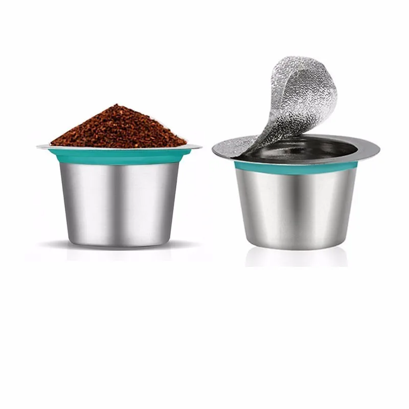 

24PCS Nespresso Coffee Pods Stainless Steel Refillable Capsulas Nesspreso Reusable Coffee Filter Cup New DIY Coffee Maker Tools