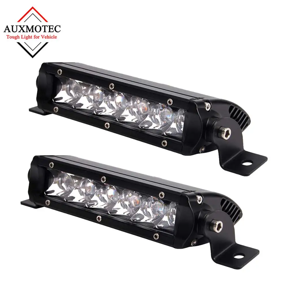 

2pcs 30W Led Light Bar Work Driving Offroad 7 inch Spotlight 12v for Pickup Truck Tractor ATV UTV Off road 4X4 Barra 24V Motor