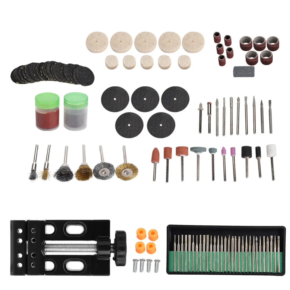 

134pcs Universal Tools Accessories Kit for Easy Carving Polishing Cutting Sanding Grinding Engraving Accessories Tool Kit