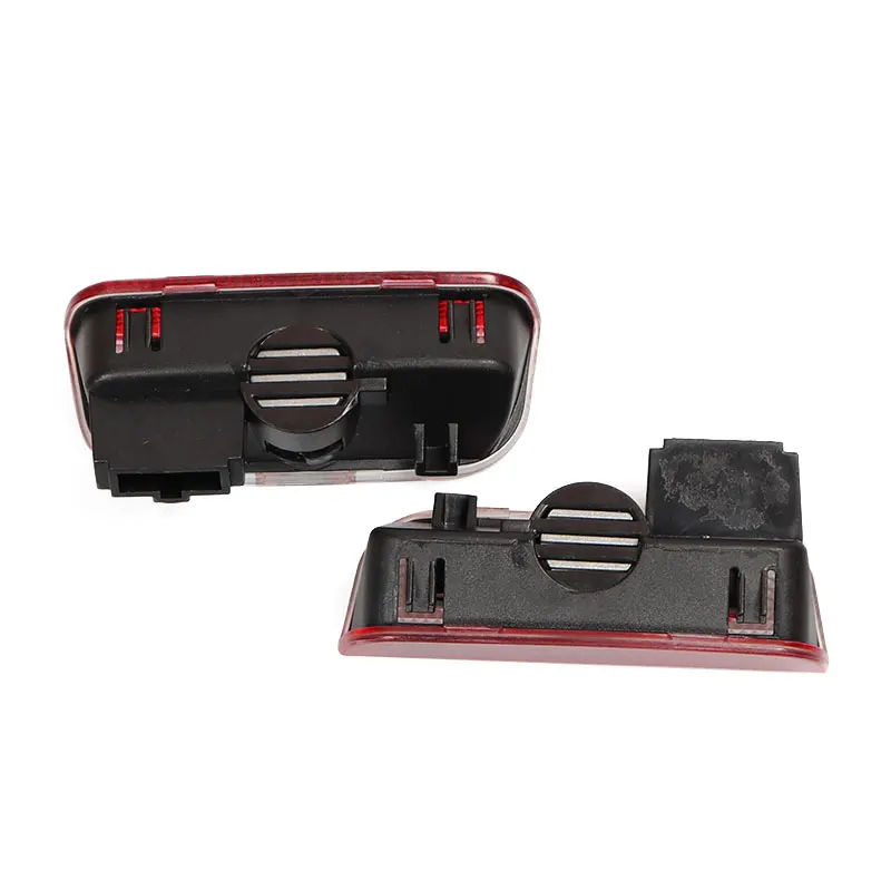 2x سيارة الباب مرحبا ضوء جهاز عرض (بروجكتور) ليد الليزر شعار الباب ل فولكس فاجن باسات B6 B7 تيغوان جيتا MK5 MK6 MK7 CC EOS جولف 5 6 7 طوارق