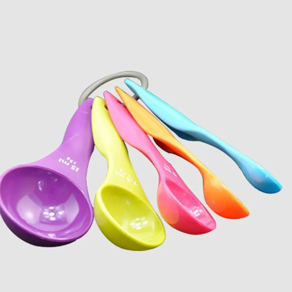 

Color 5 Piece Set Measuring Spoon Ml Spoon Seasoning Spoon Baking Gadget
