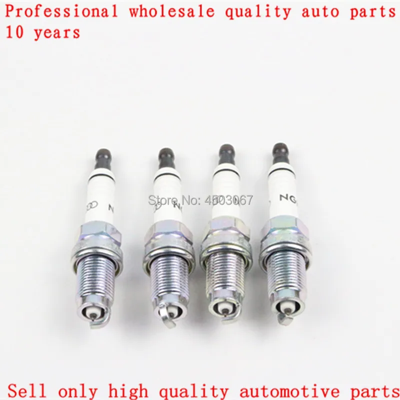 4x Свеча зажигания 101 000 033AA BKUR6ET10 для Audi 100 90 A4 A6 Benz C230 VW Beetle Golf Jetta 101000033AA BKU6ET 10|Свечи и