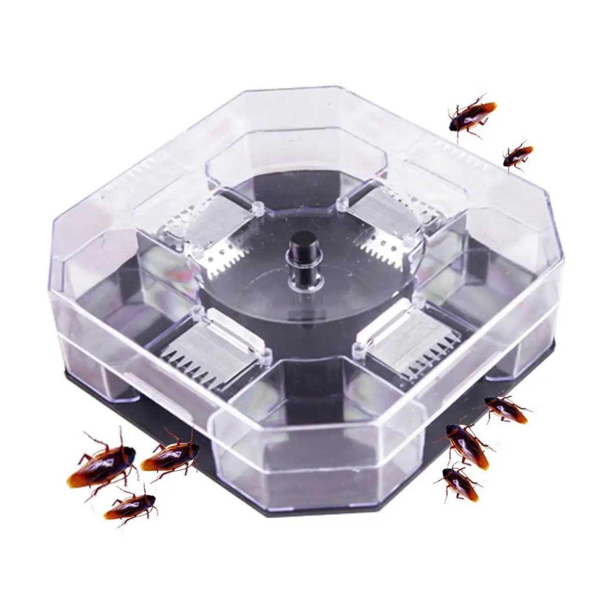 

Reusable Safe Non-Toxic Cockroach Traps Box Effective Home Kitchen Restaurant Cockroach Killer Trap Insects Bug Catcher Tool