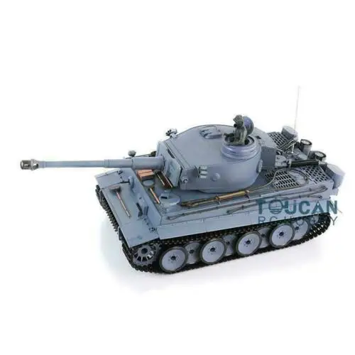 Henglong 1/16 6,0 поколения инфракрасный боевой пластик Tiger I RTR rc Танк 3818 Вт/360 револьверная отдача ствола