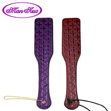Adult Slave Paddle Leather Spanking Beat Submissive BDSM Sex Whip Sluts Paddles Sex Toys for Couples SM Game Erotic Products