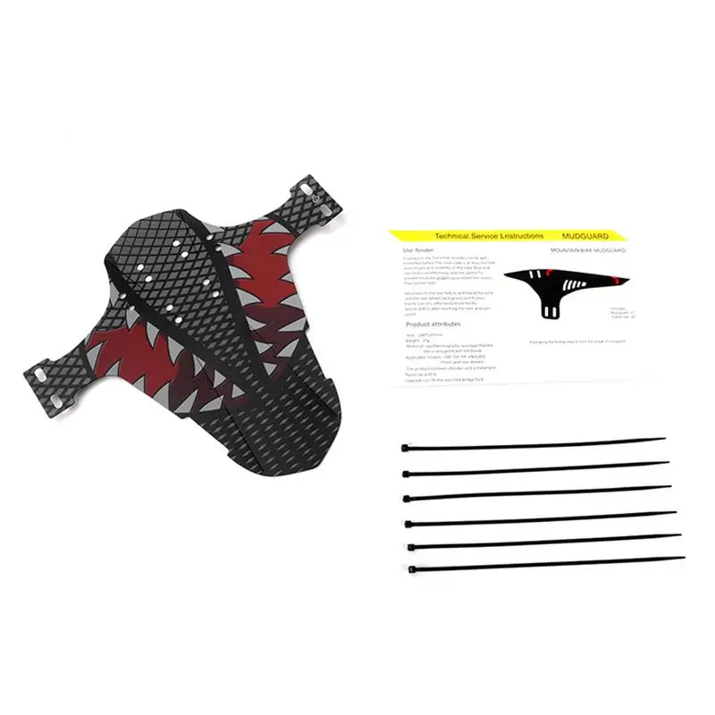 Bike Ultra-Thin Fender Rain Shield Portable Baffle Fork Front Bicycle Simple