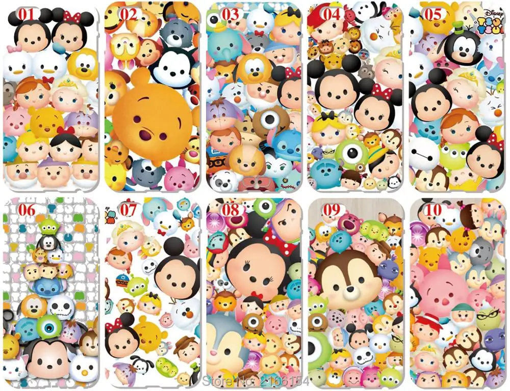 

Tsum Tsum Fundas Soft TPU Phone Case For Wiko View 2 Go XL / U Feel Lite / Lenny 5 4 Jerry Tommy Harry Sunny 2 3 Plus Cover Capa