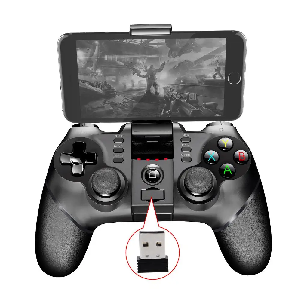 

Bluetooth Wireless Handle Gamepad 2.4G Wireless Bluetooth Receiver Support Ps3 Game Console Player Foripega 9076 Batman Handle