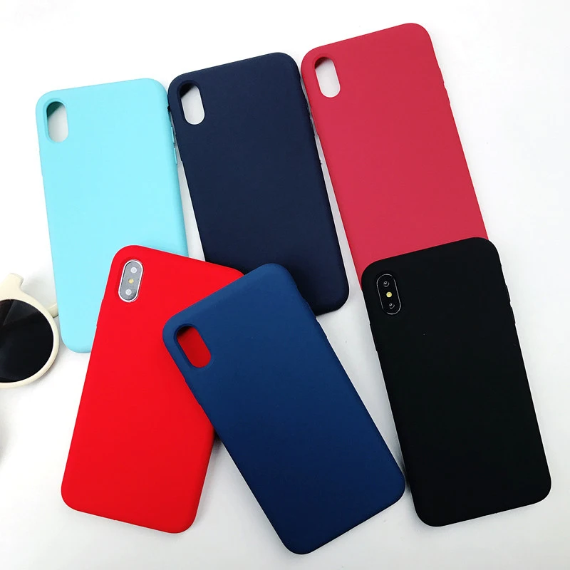 Applicable to iPhone 6 6S 7 8 Plus XR XS Max tpu official silicone cute soft