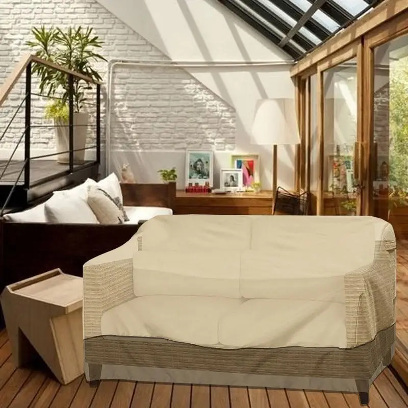 Открытый Чехол для дивана пылезащитный и водонепроницаемый стул тент водонепроницаемый солнцезащитный Балконный садовая мебель пылезащитный чехол