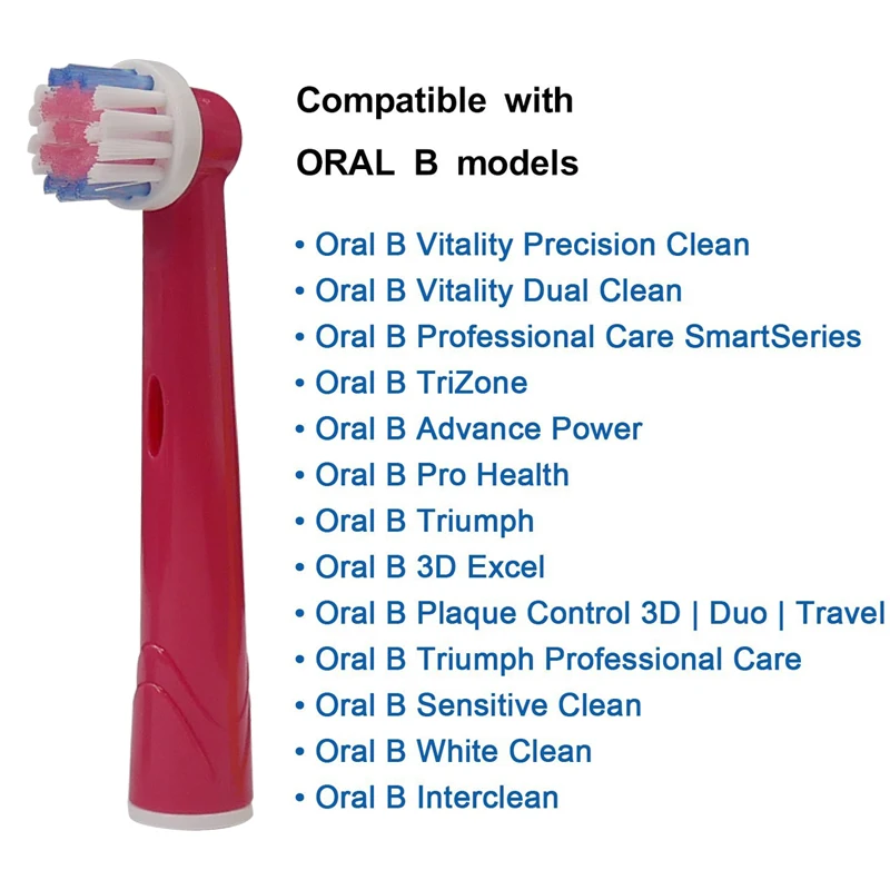 8 шт. oral b Сменные головки для электрической зубной щетки braun vitality кисти нити