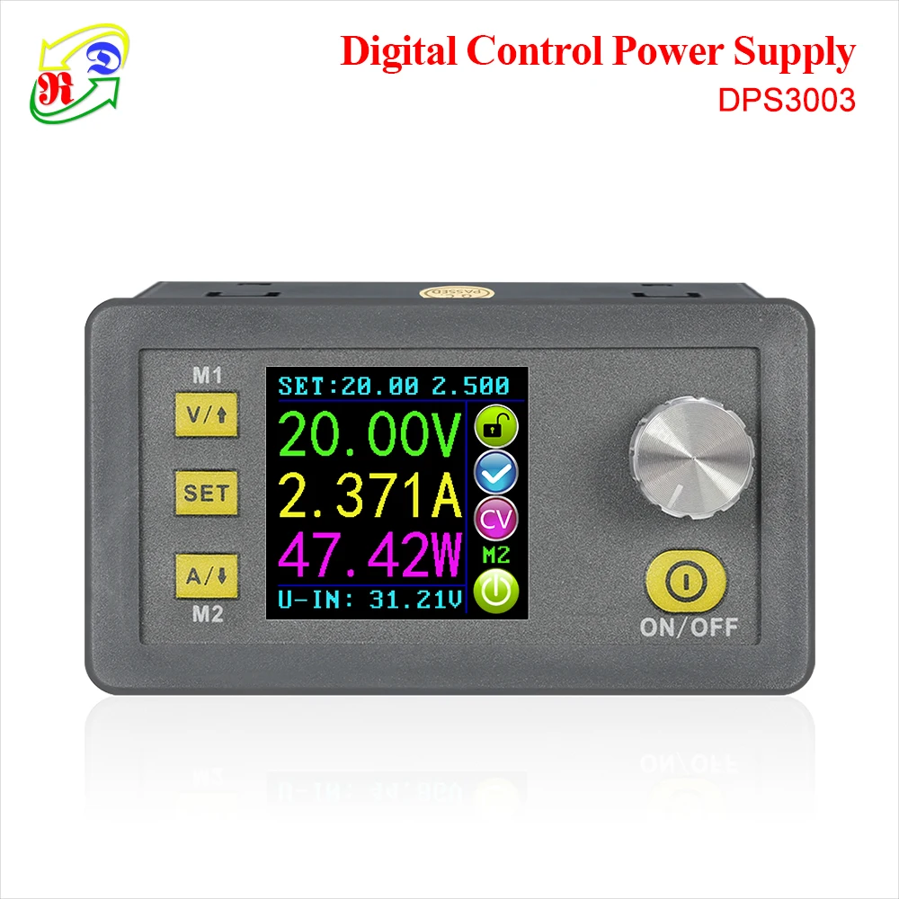 

RD DPS3003 Constant Voltage current Step-down Programmable Power Supply module buck Voltage converter color LCD voltmeter
